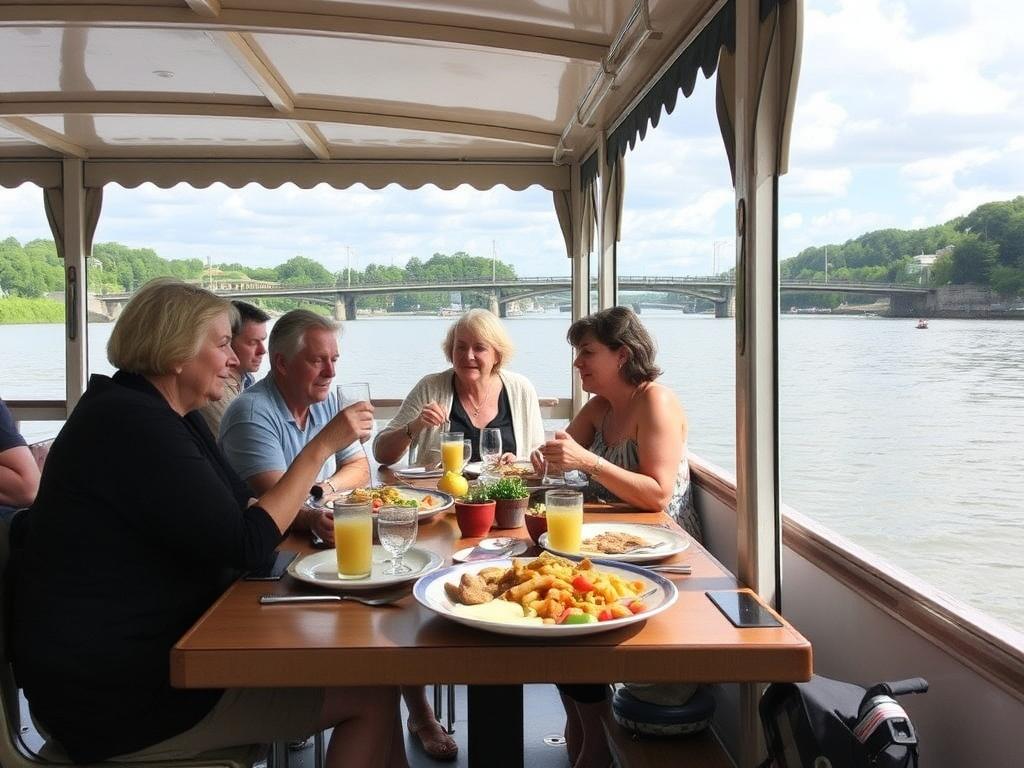 Обед на теплоходе: как обычный прием пищи превращается в морское приключение